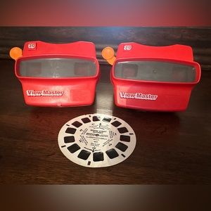 Vintage 3D View Finder with Sesame Street Alphabet Disc